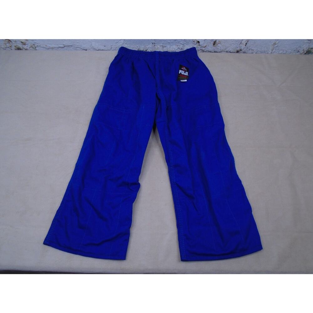 FUJI Kimono Gi Pants Youth Size C1 Blue BJJ Brazilian Jiu Jitsu Boys